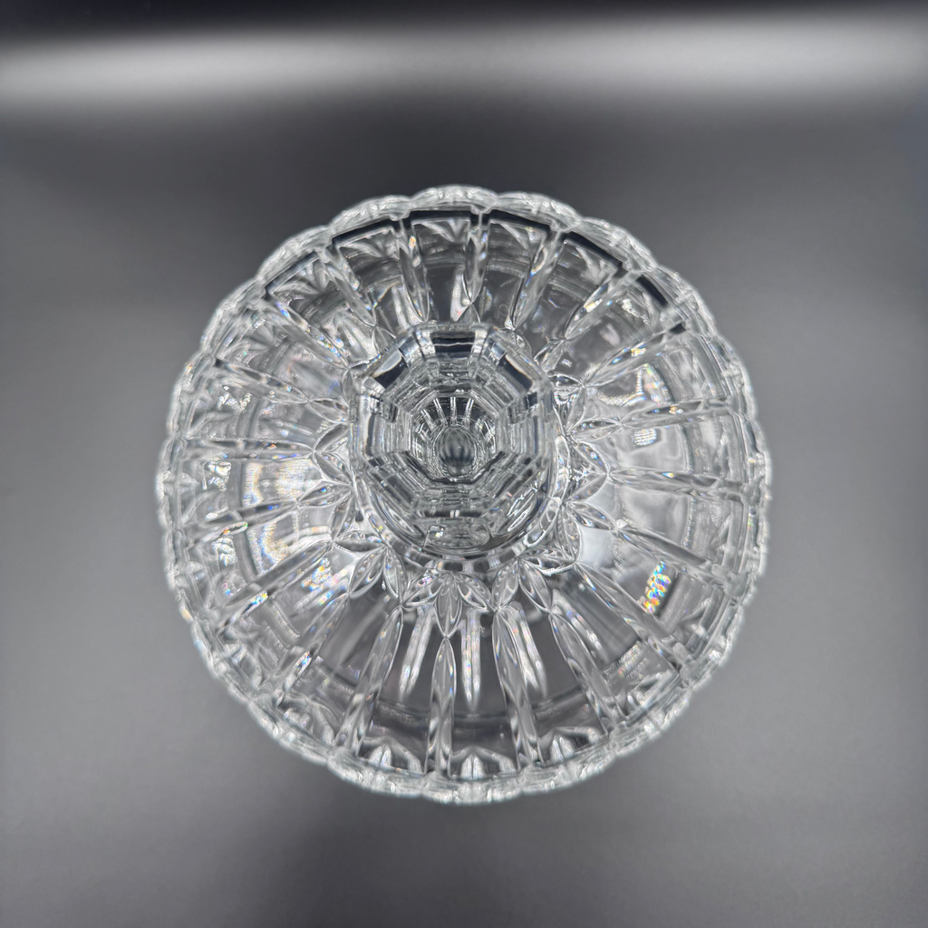 Godinger "Olympia" Lead Crystal Pedestal Candy Jar With Lid