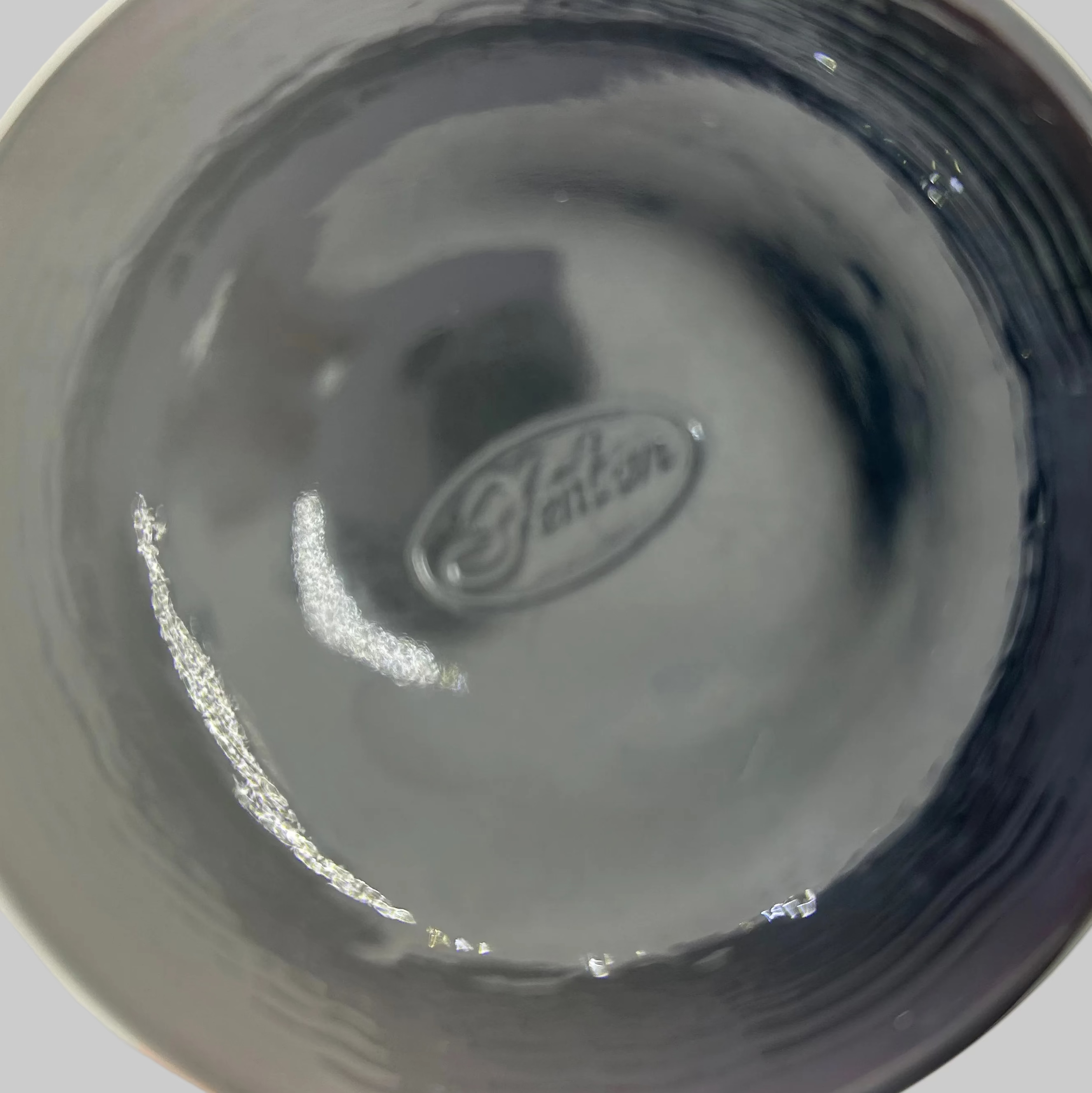 Fenton Carnival Glass Vase | Amethyst Marigold Iridescent Ribbed Form | 12”
