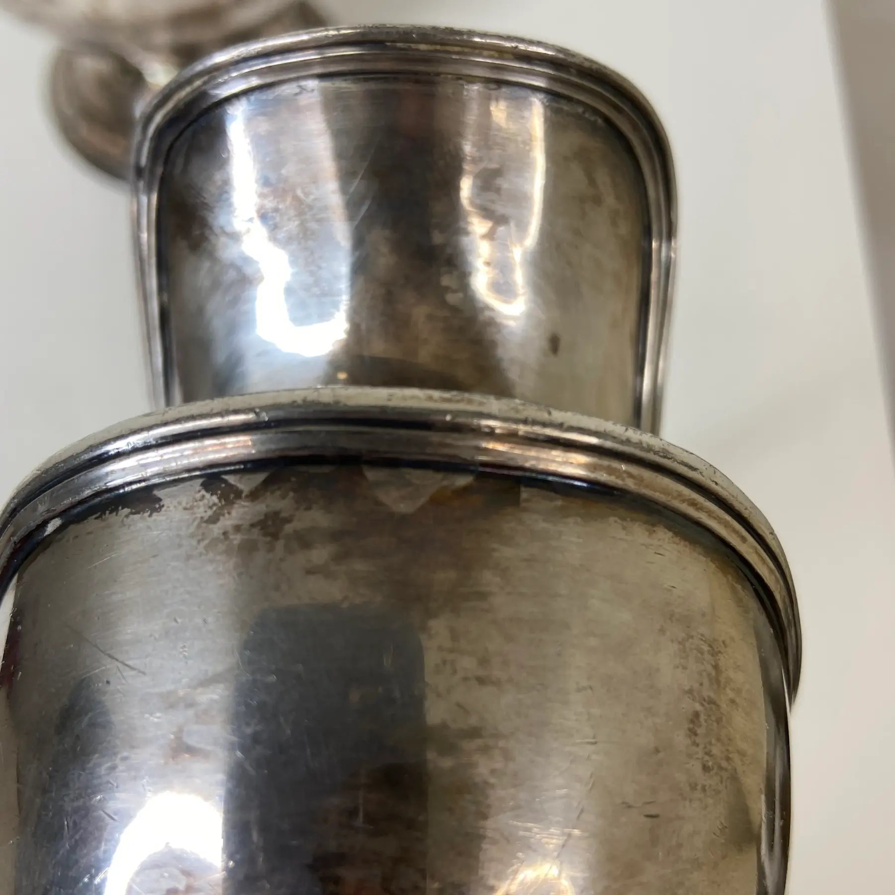 Antique Art Deco Barbour Silver Co. Quadruple Plate Creamer & Lidded Sugar Bowl