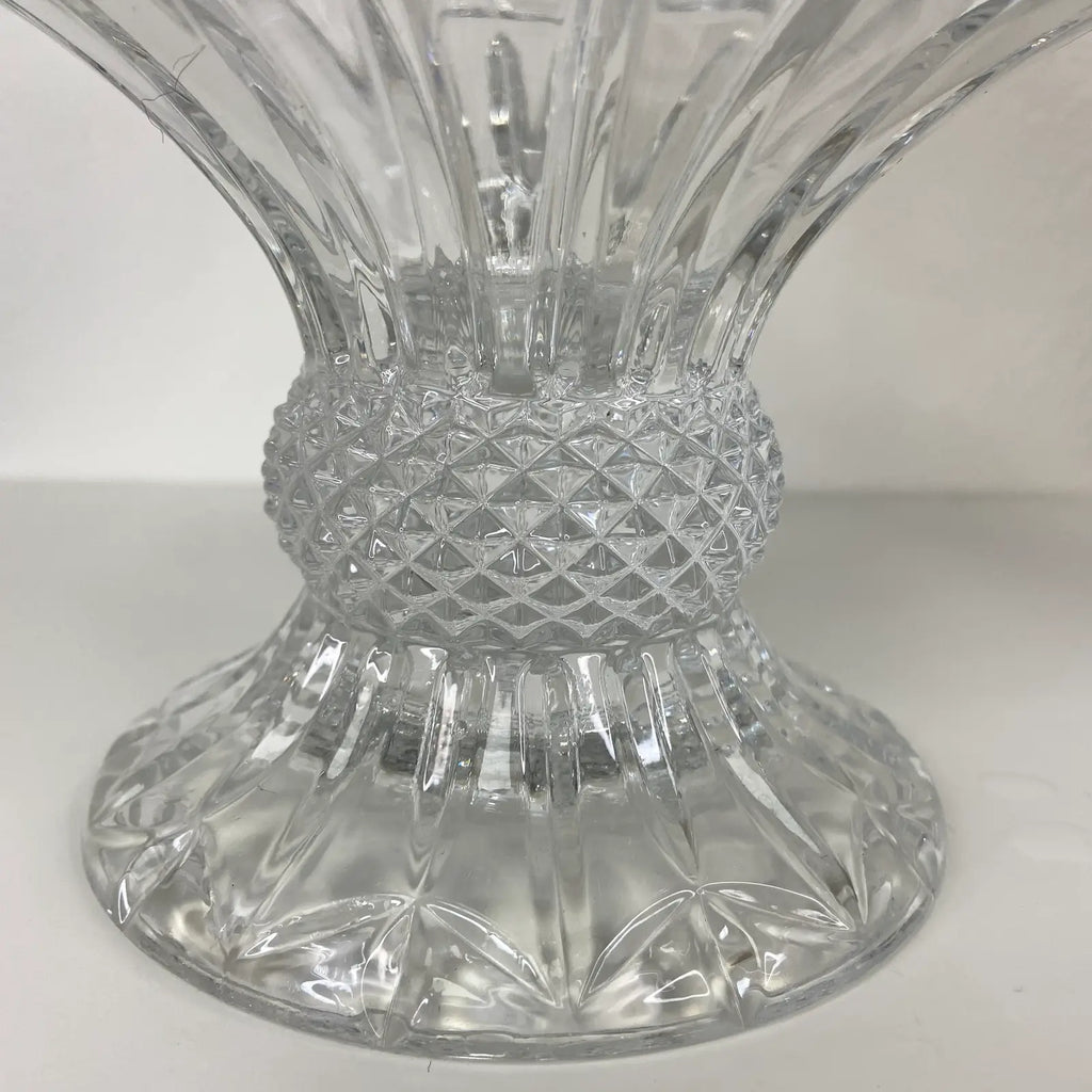 Godinger "Olympia" Lead Crystal Pedestal Candy Jar With Lid
