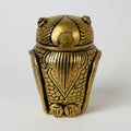 Burmese Lacquer Owl Box – Handcrafted Zoomorphic Betel Nut Container