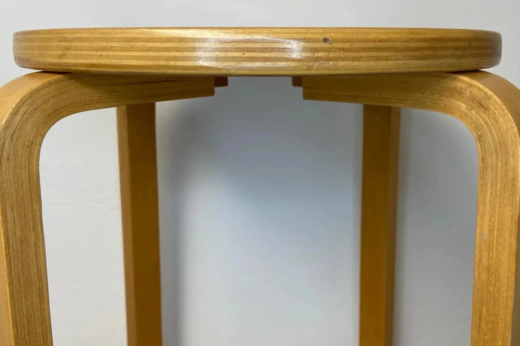 Pair of MCM Bentwood Stools