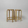 Pair of MCM Bentwood Stools