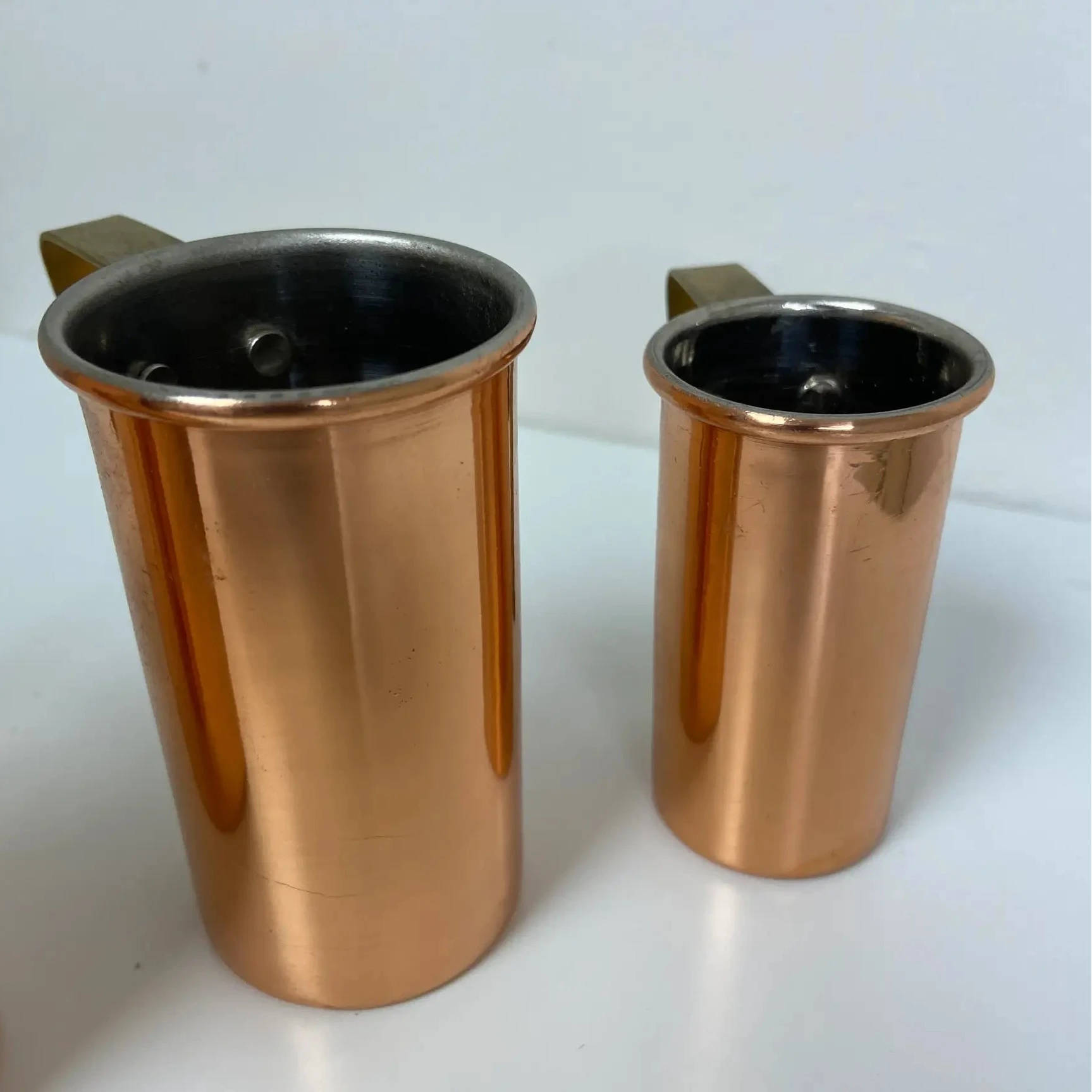 B & M Duoro Copper and Brass Measuring Cups – Set of 4