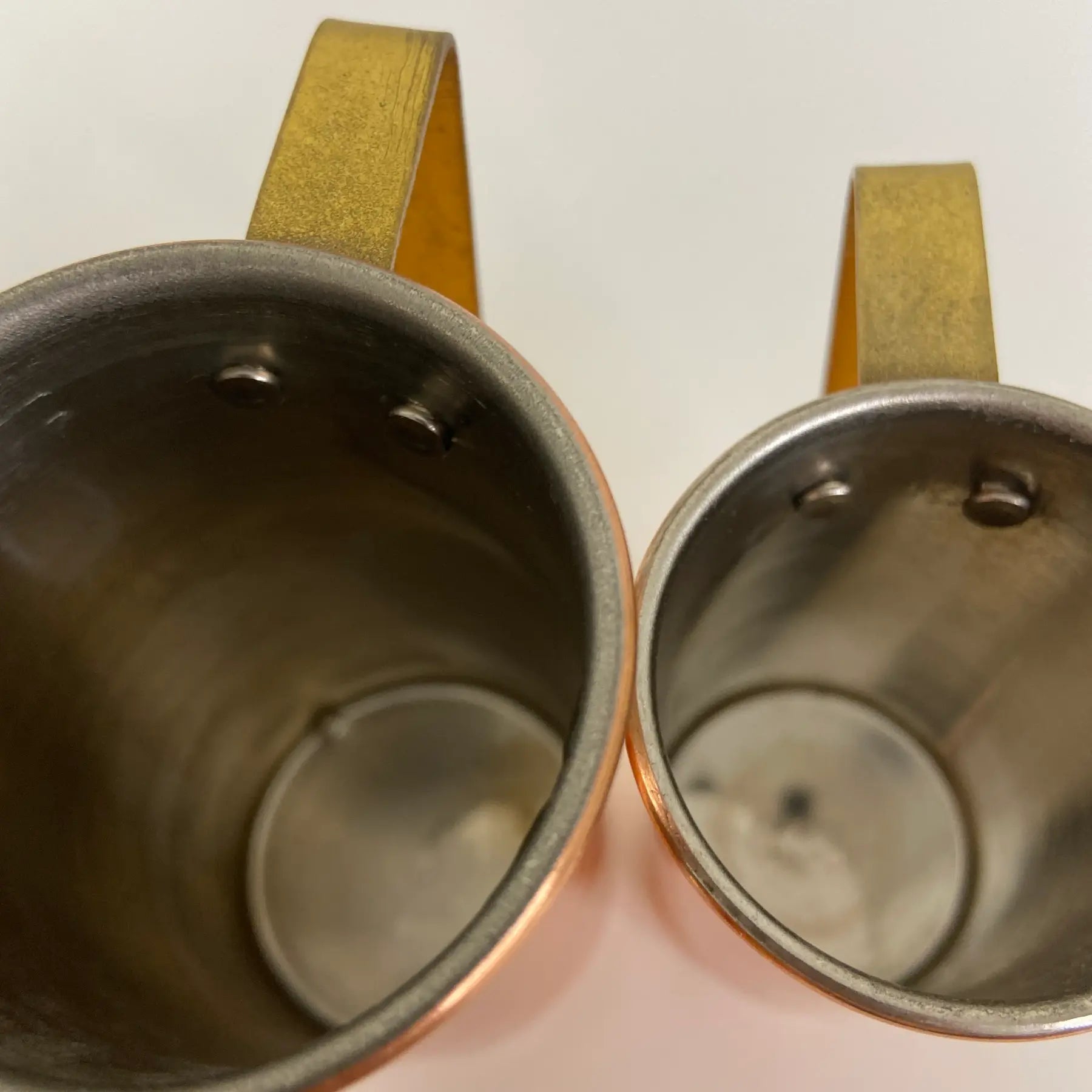 B & M Duoro Copper and Brass Measuring Cups – Set of 4