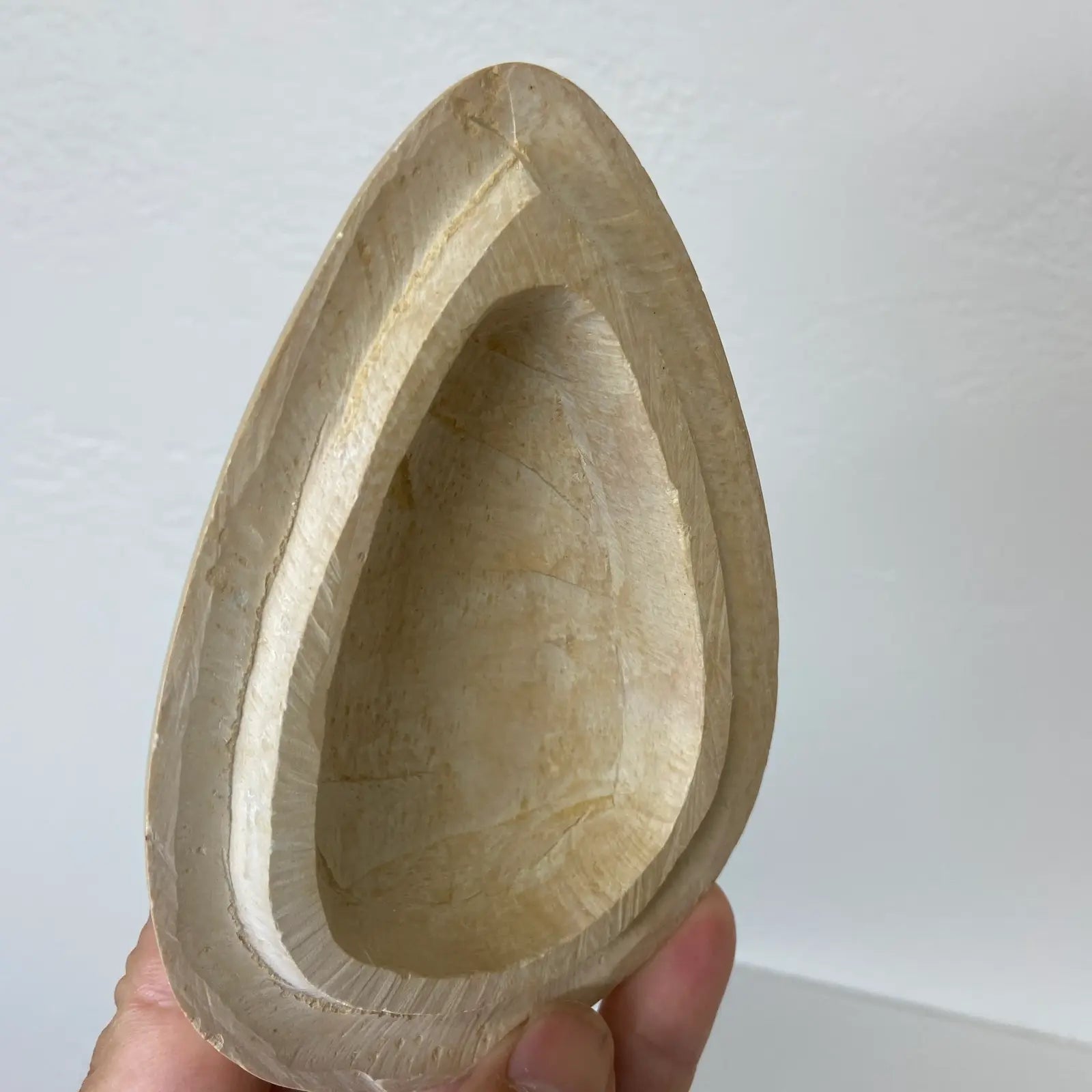 Kenyan Soapstone Face Box – Carved Lidded Trinket Box by Besmo