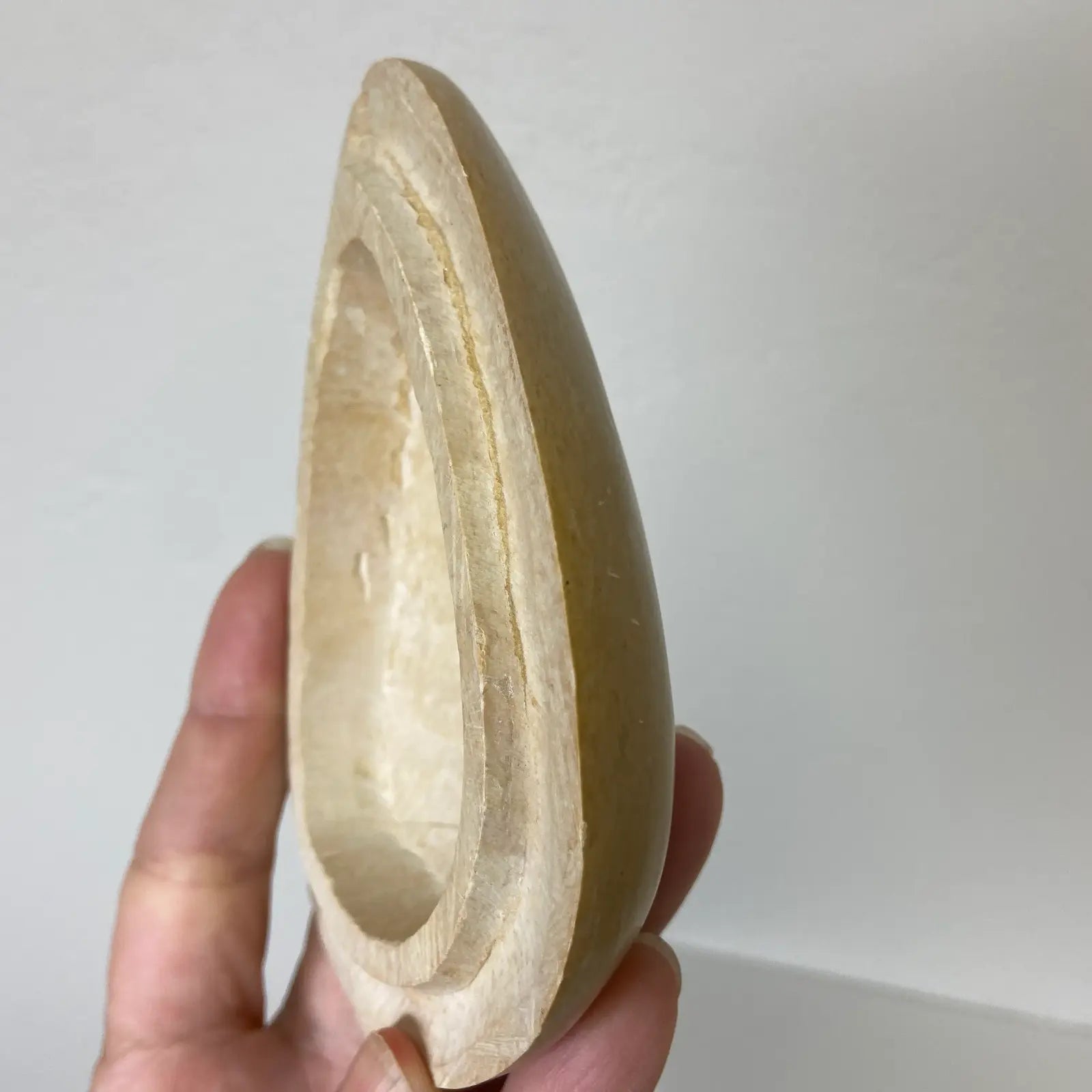 Kenyan Soapstone Face Box – Carved Lidded Trinket Box by Besmo