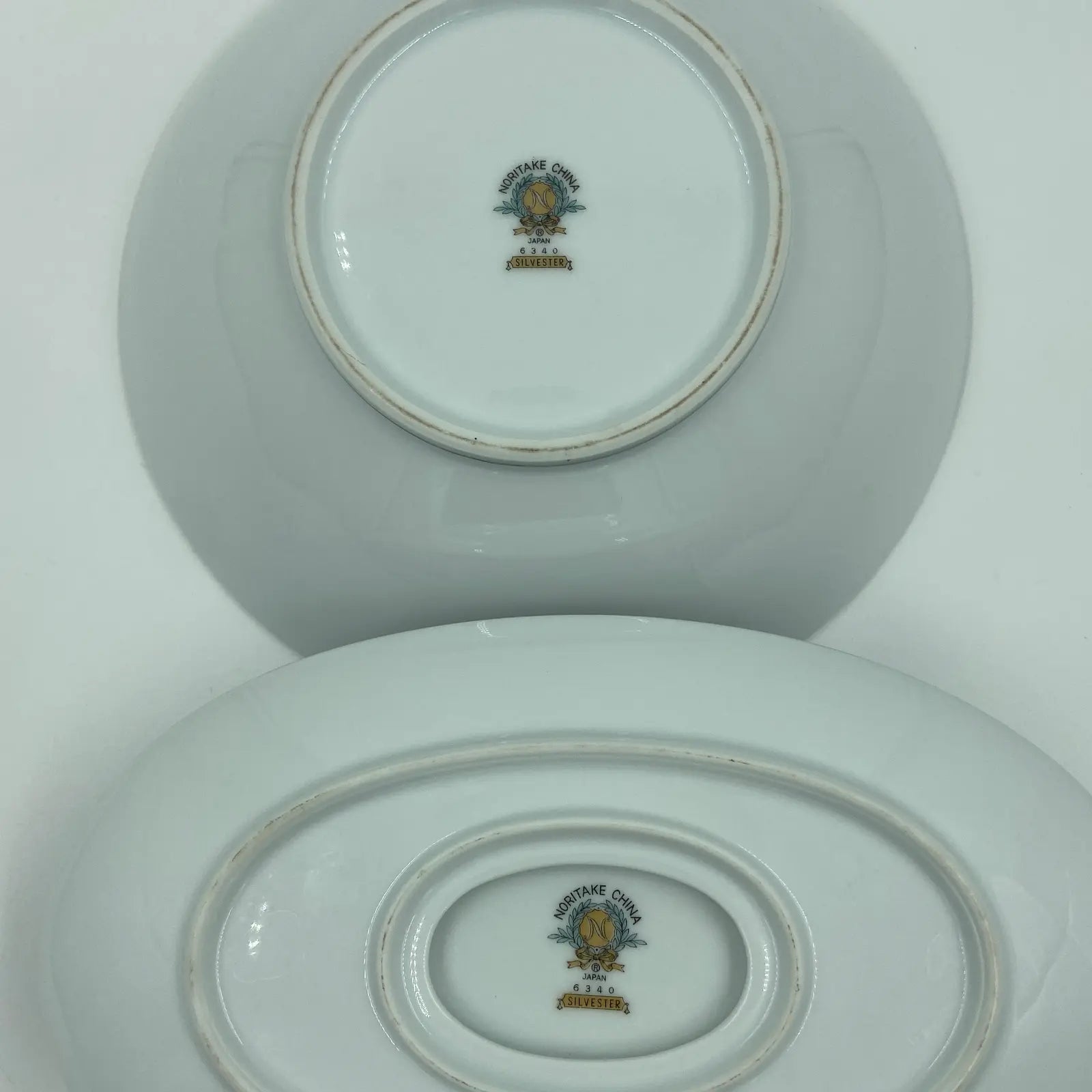 Vintage Noritake “Silvester” 6340 Fine China Dinner Service – 80 Pieces – Service for 12 – Japan, Circa 1960s