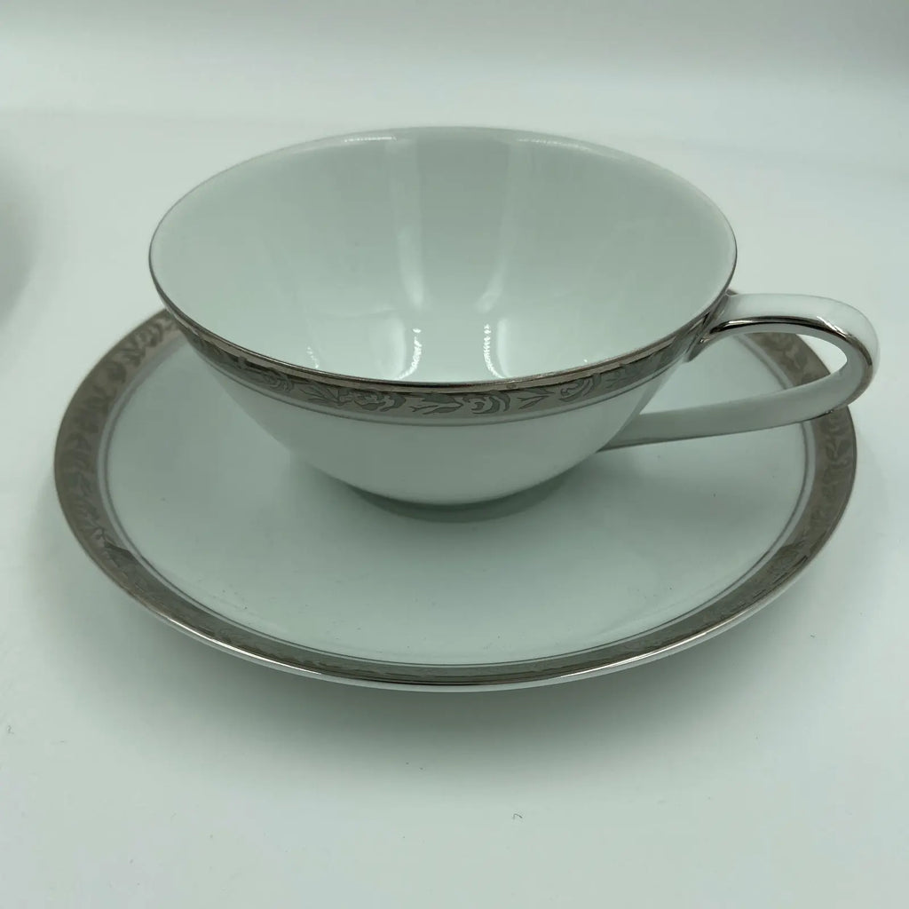 Vintage Noritake “Silvester” 6340 Fine China Dinner Service – 80 Pieces – Service for 12 – Japan, Circa 1960s