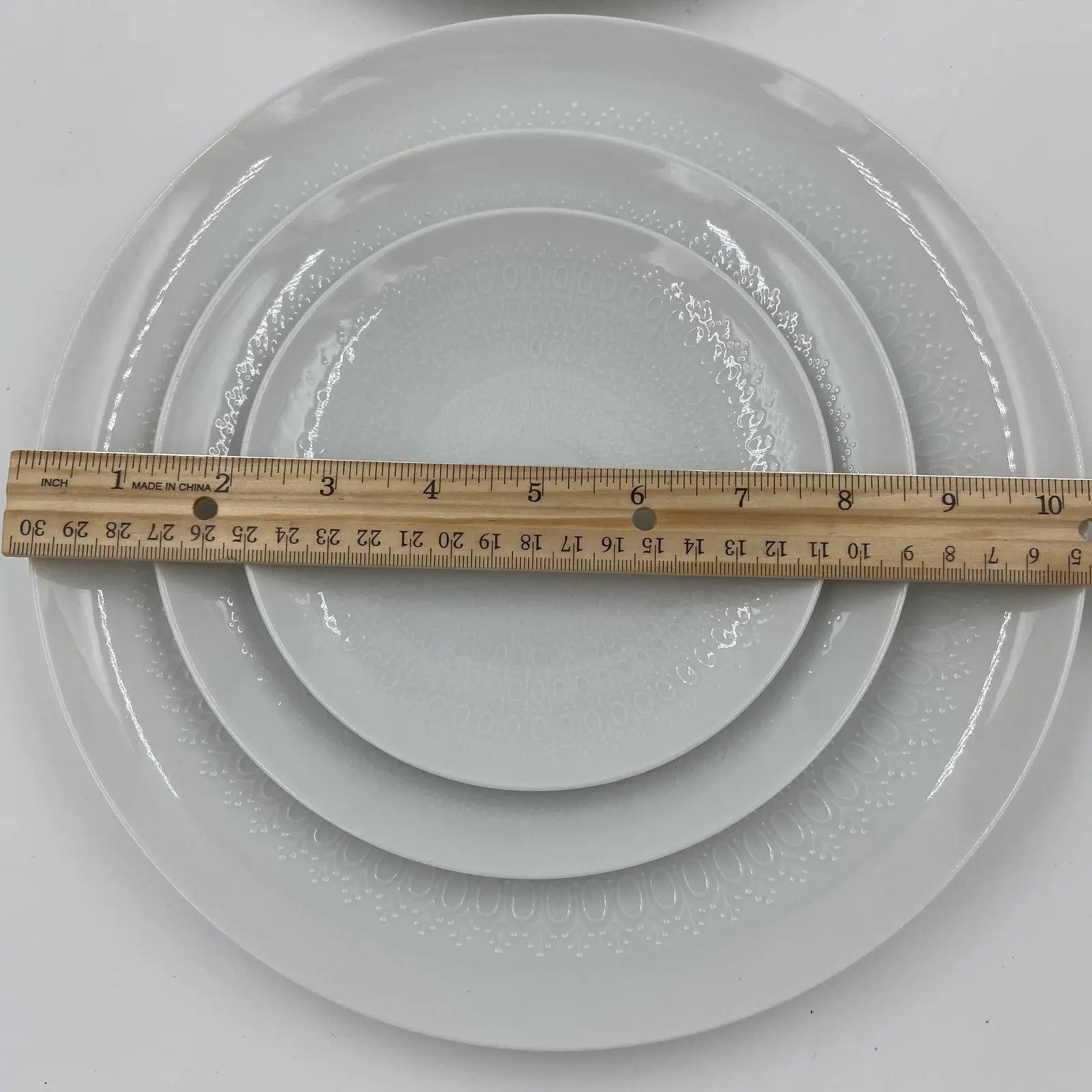 Vintage Rosenthal Germany "Motif" Porcelain Dinnerware by Bjørn Wiinblad | 16-Piece Service for Four
