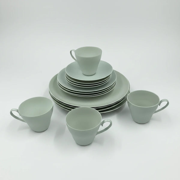 Vintage Rosenthal Germany "Motif" Porcelain Dinnerware by Bjørn Wiinblad | 16-Piece Service for Four